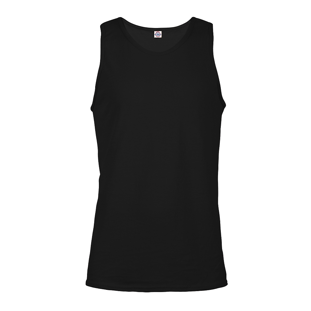 21734 E27 ADULT TANK TOP BLACK
