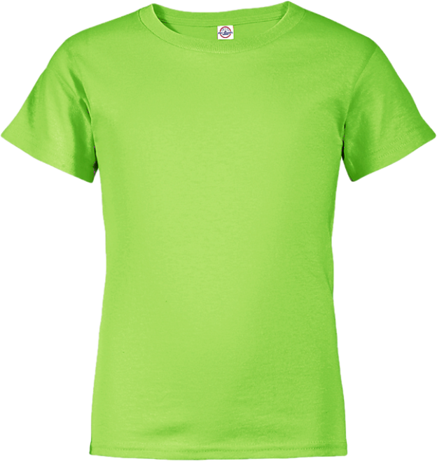 11736 G98  Y-SHORT SLEEVE TEE LIME