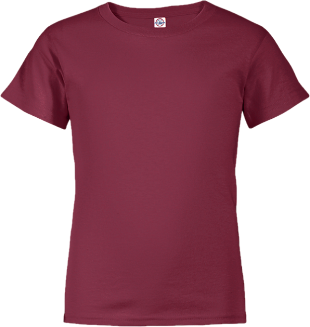 11736 RD6  Y-SHORT SLEEVE TEE MAROON