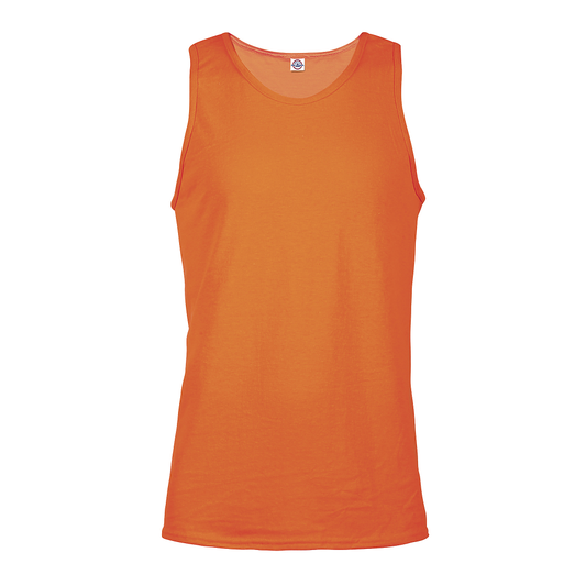 21734 YAT SMALL ADULT TANK TOP SAFETY ORANGE