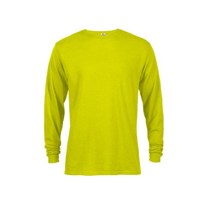 61748 LONG SLEEVE TEE SAFETY GREEN